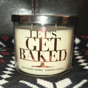 Bath and Body Works candle Let's Get Baked